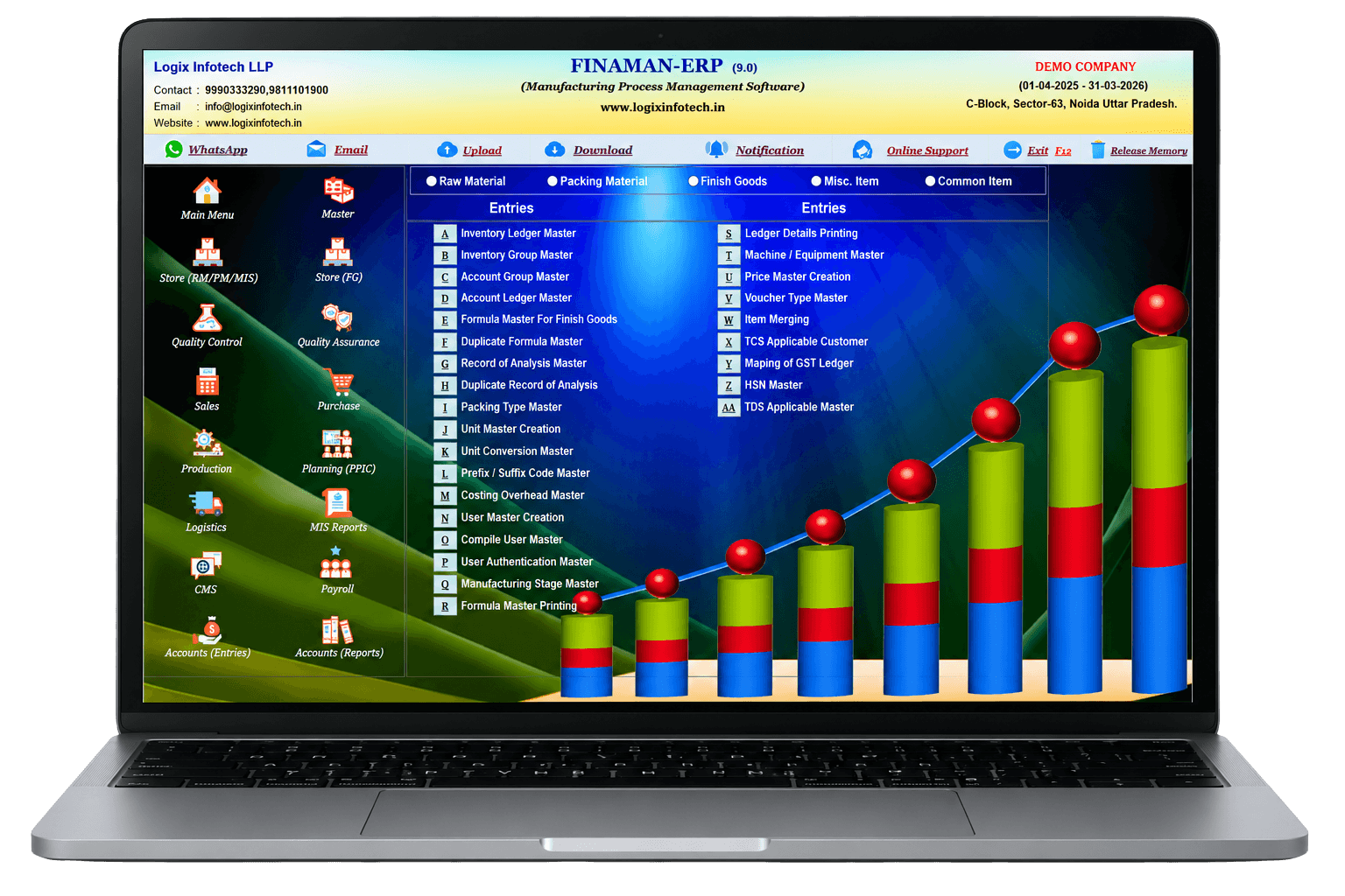 Finaman Dashboard